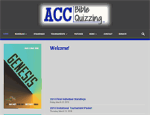 Tablet Screenshot of accquizzing.org